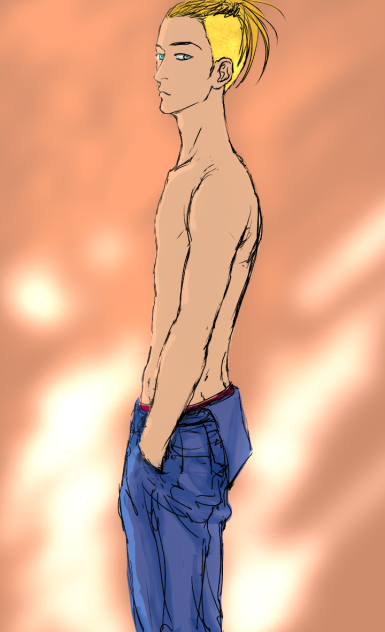 落書きに色塗り