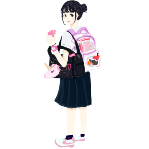 ゆめかわ制服コーデ