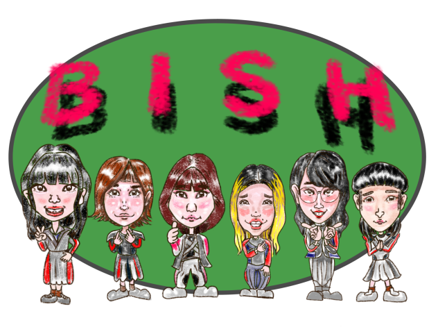 似顔絵　BISH