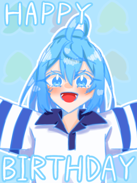 るなさんバースデー🎂2024.2.17 - ibisPaint