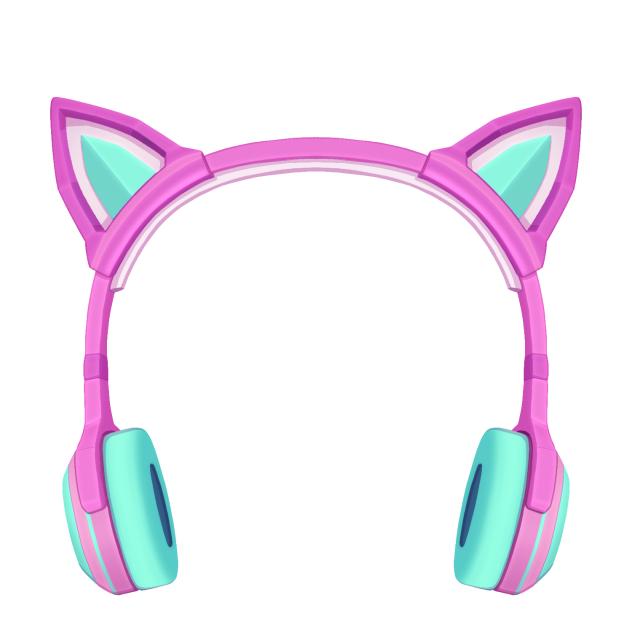Cat ears headphone 1a