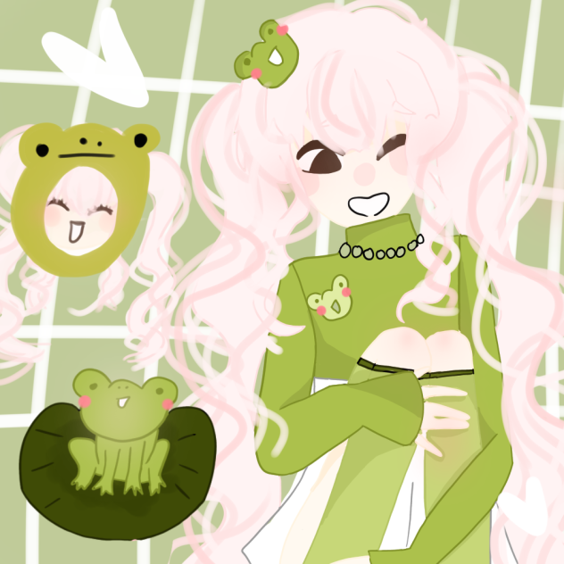 Froggy girl !