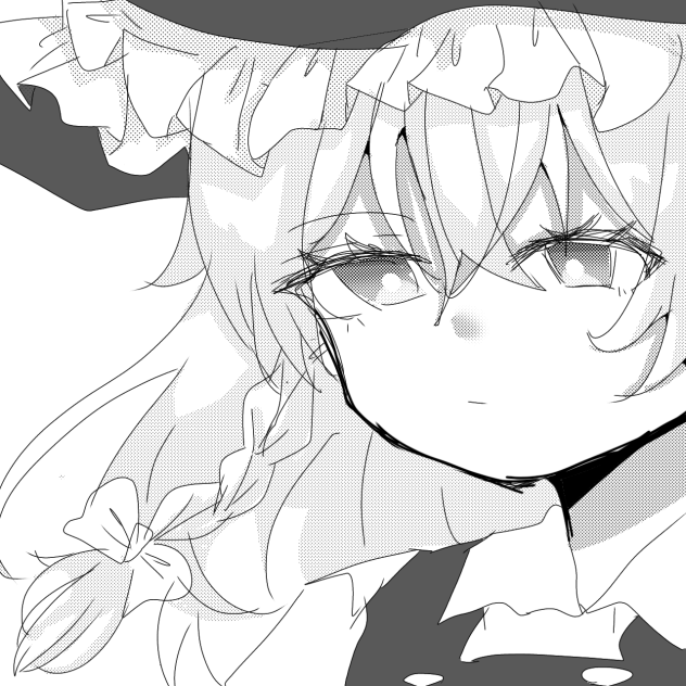 モノクロまりさ
