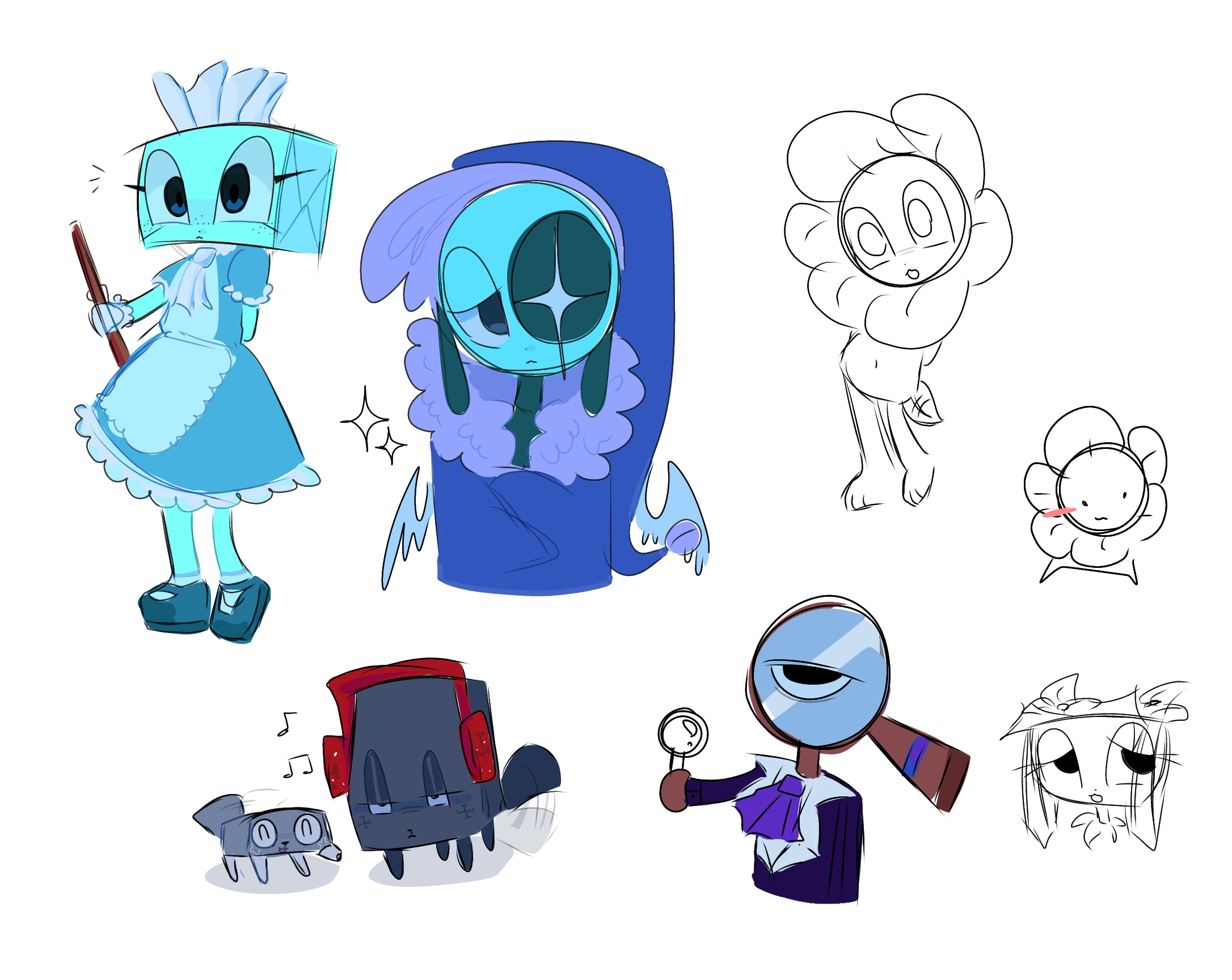 live doodles (again) - ibisPaint
