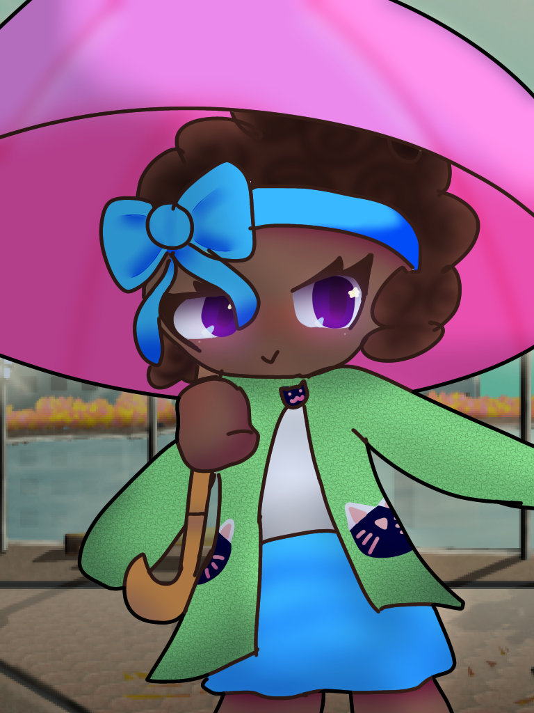 Bow kid 🎀💙 - ibisPaint