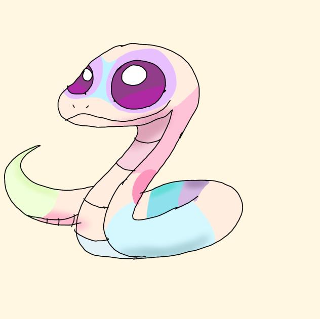 pastel snake