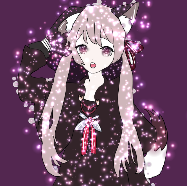 Anime cat girl