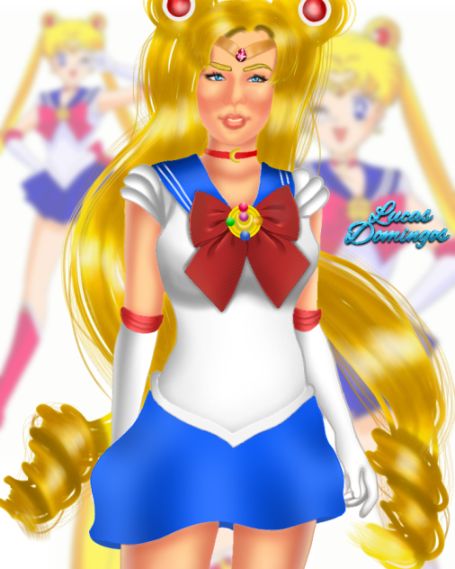 meu estilo diferente da sailor moon.