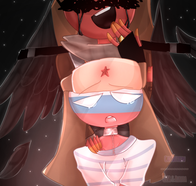 USSR & Russia (again) -- Countryhumans