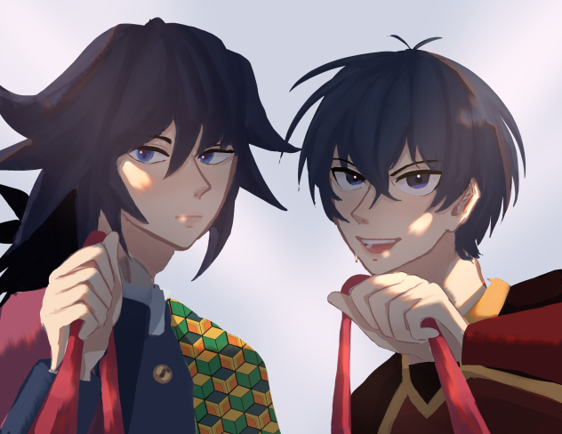 ISAGI AND GIYUU