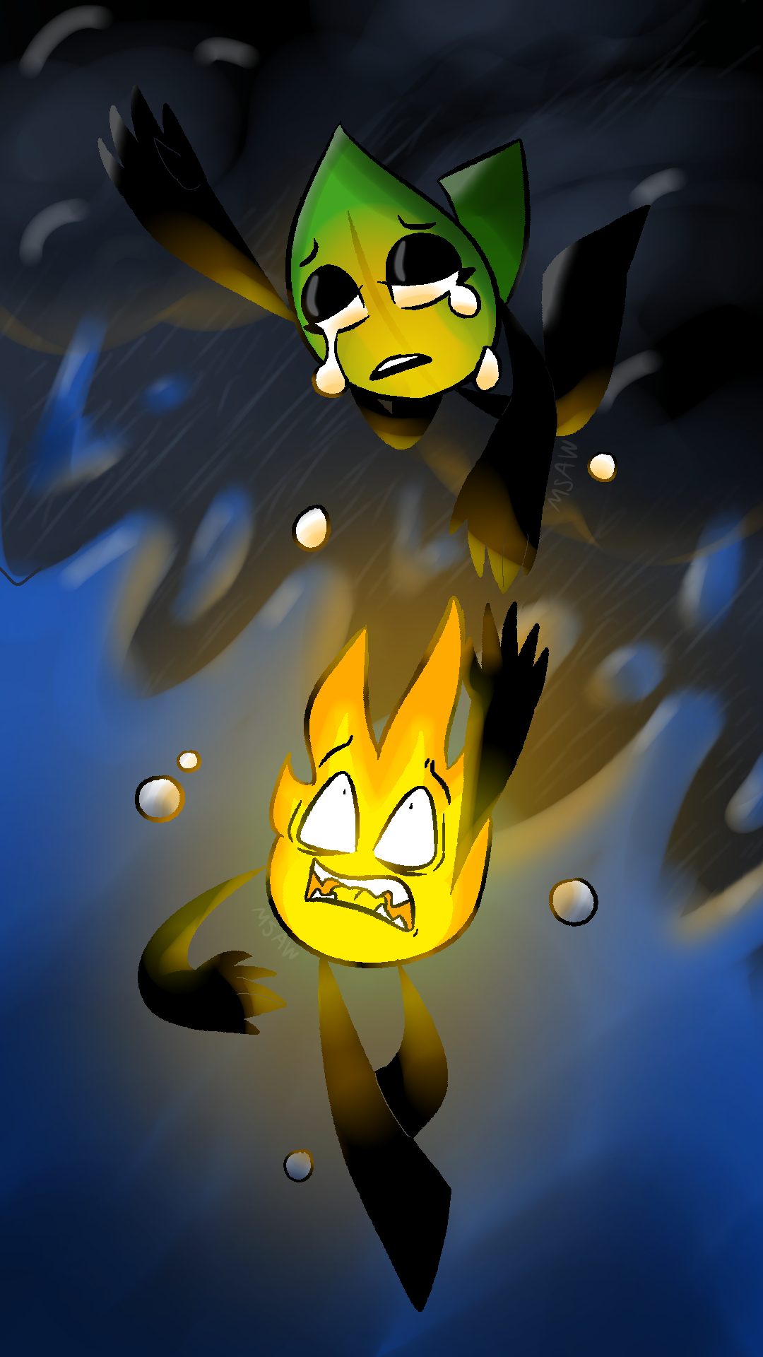 aw hell naw feyray gonna get eckstingish - ibisPaint
