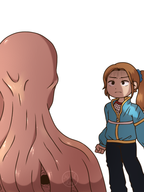 Vecna approaching Max (FanArt)