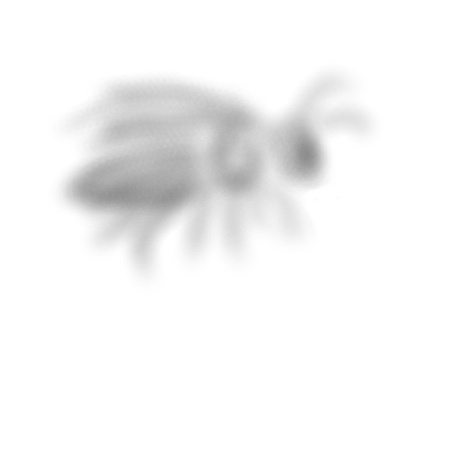 Blurred insect - ibisPaint