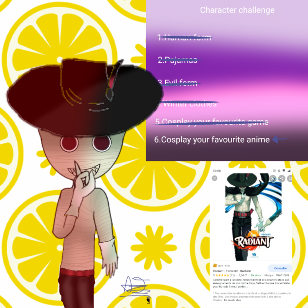 Character challenges-day six