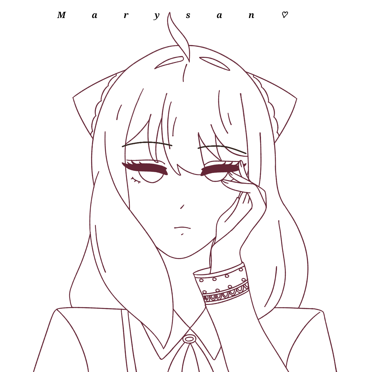 Anya Forger (FREE COLORING) - ibisPaint