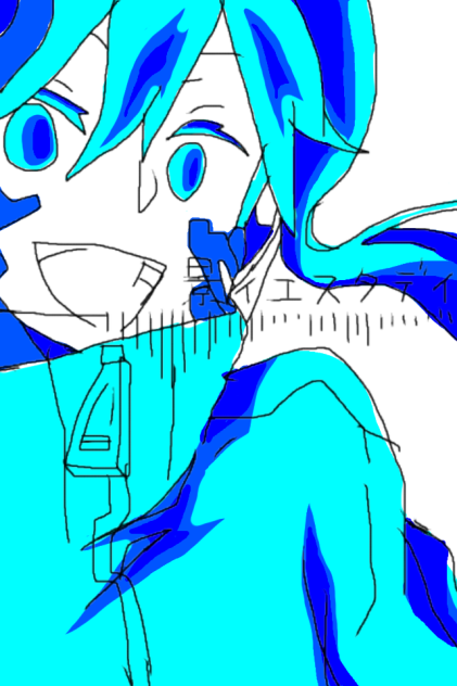夕景イエスタディ模写