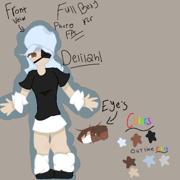 Full body photo for FA!!