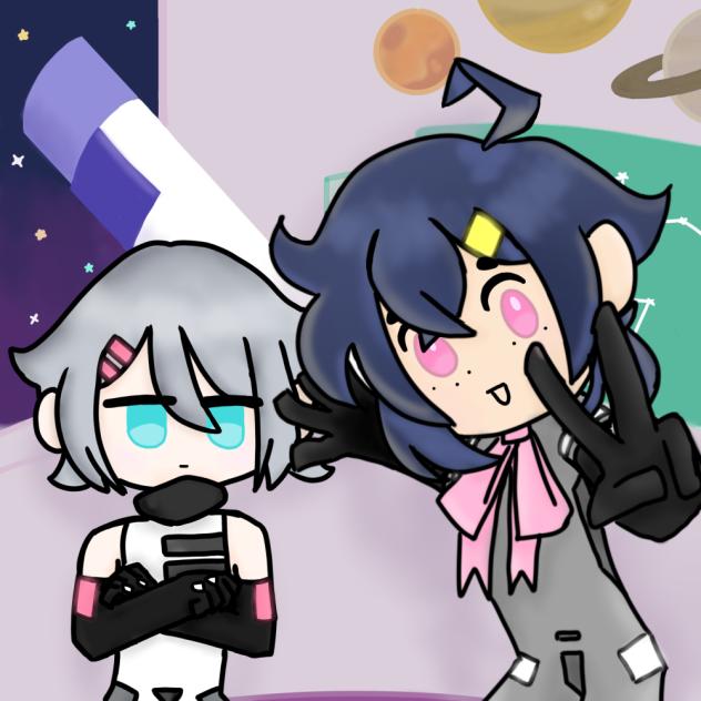 G-SU and KOU fan art!