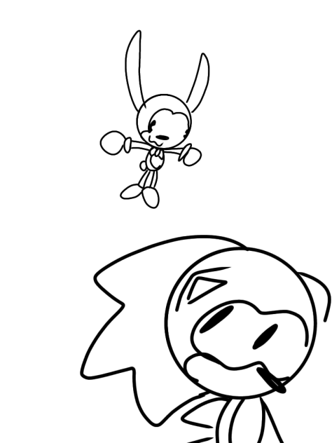 stupid sonic doodle