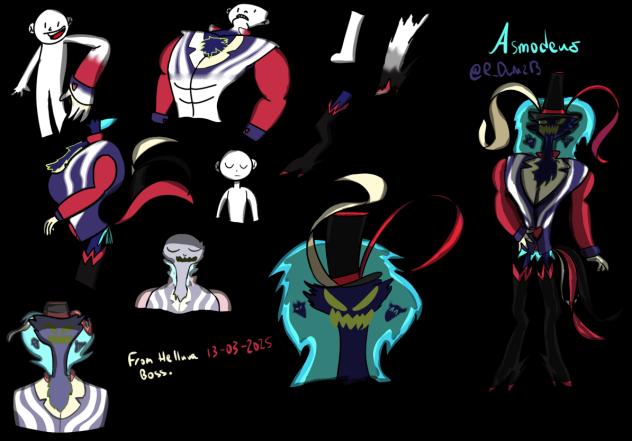 Asmodeus transformation sequence