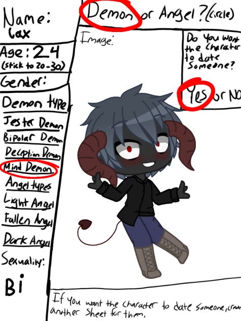 For Demon and the Angle (1) - ibisPaint