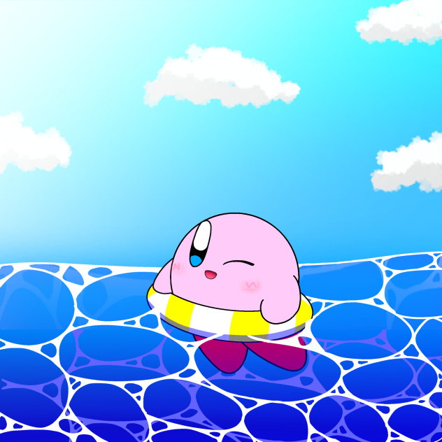 水面を描きたかった(過去形)