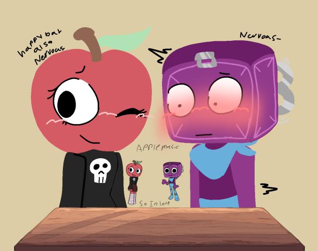 AppleMusic! (Boxten x Abbie)- Oc x Canon