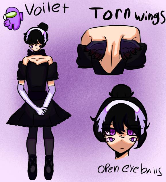 Violet body sheet
