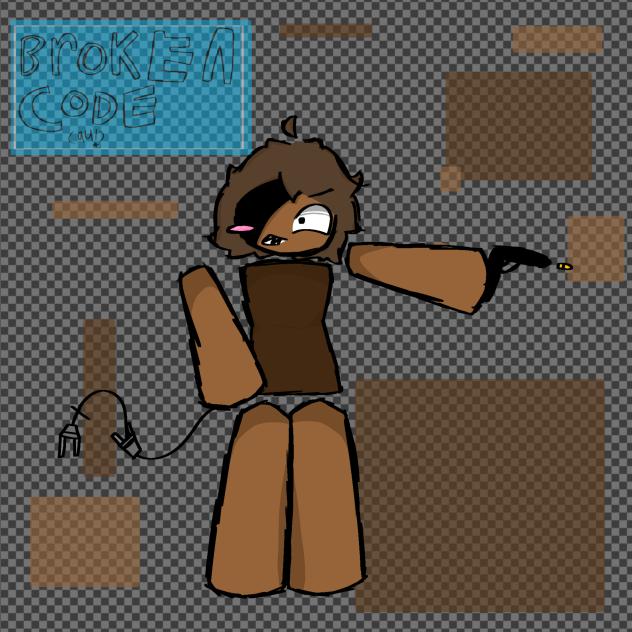 Broken Code AU - Carl the NPC