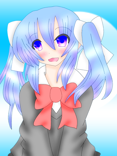 ツインテの女の子