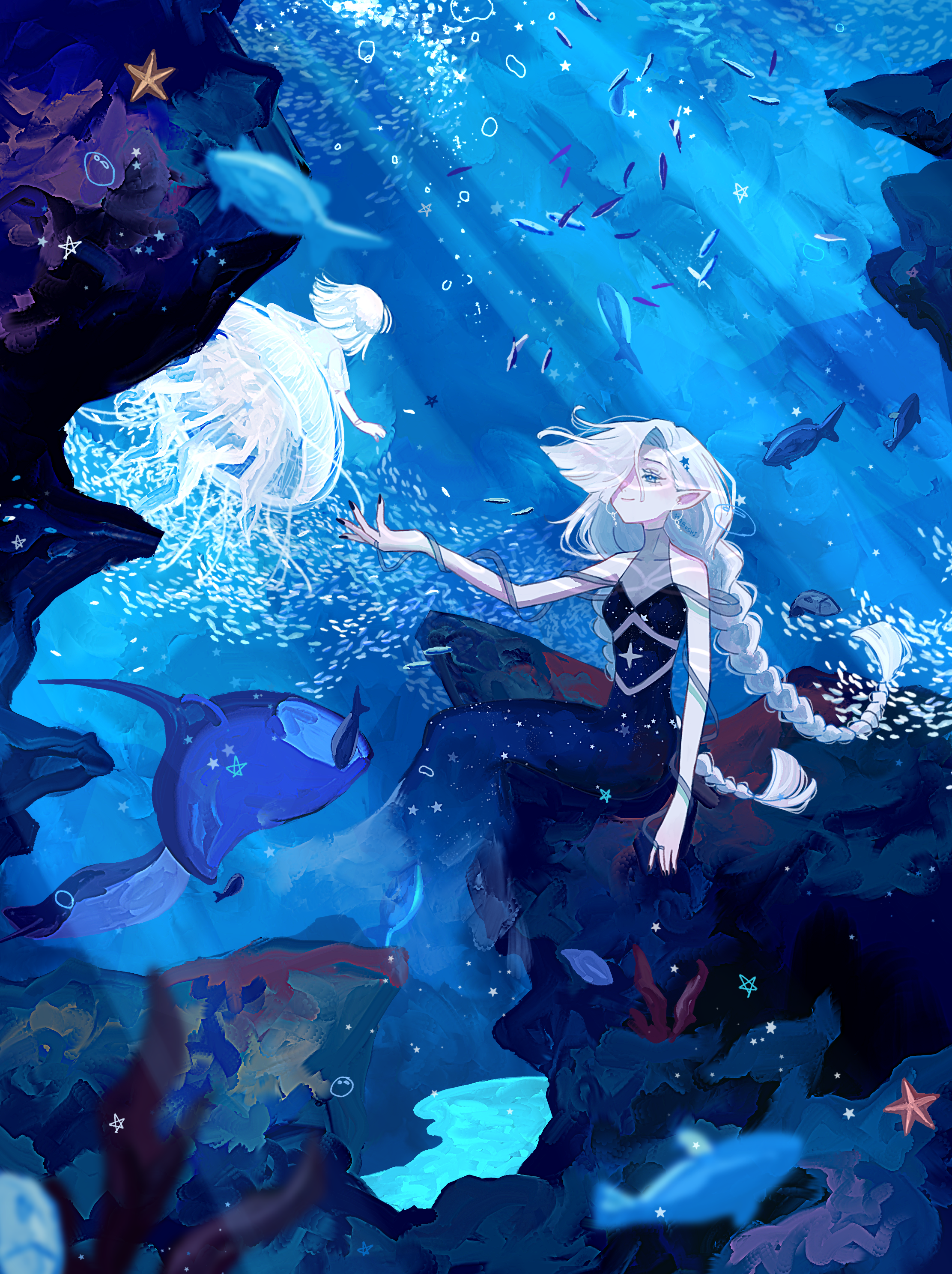 うみ（イラストオーダー） 母なる海 - ibisPaint