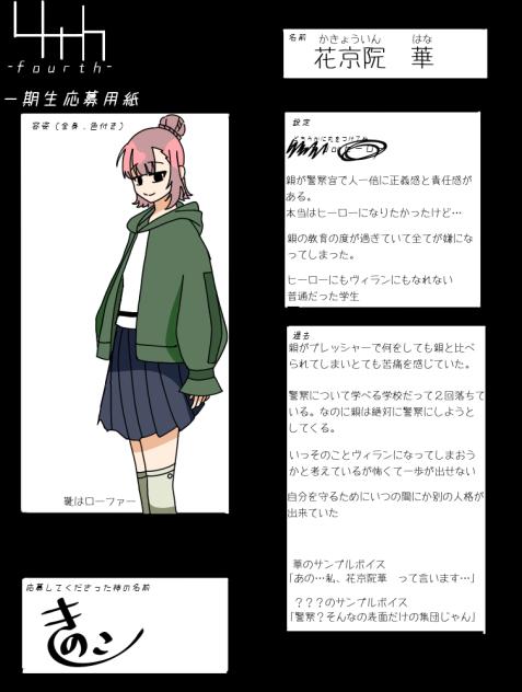 キャラ募集は呼吸も同然