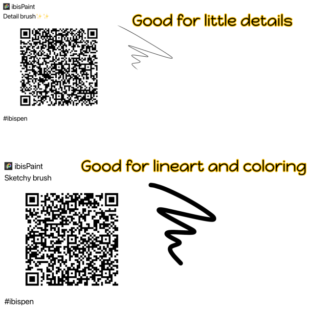Brush codes ibisPaint