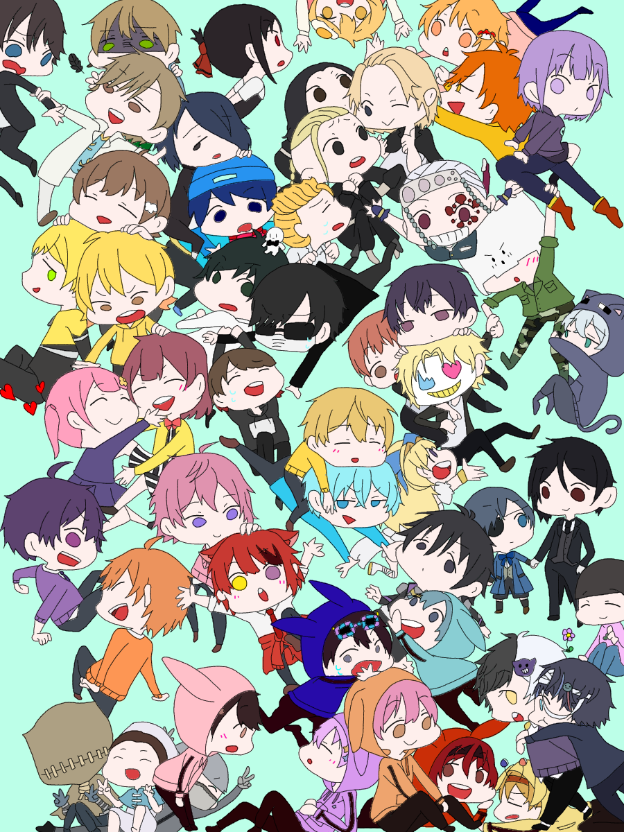 私の推し大集合イラスト Ibispaint