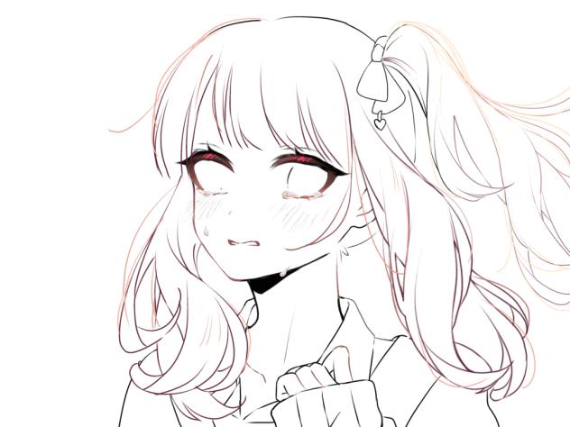 一緒にいたい。(線画)