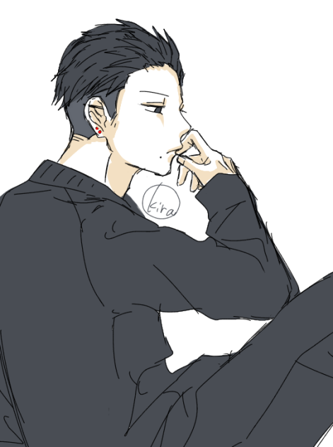 オールバック嫌い