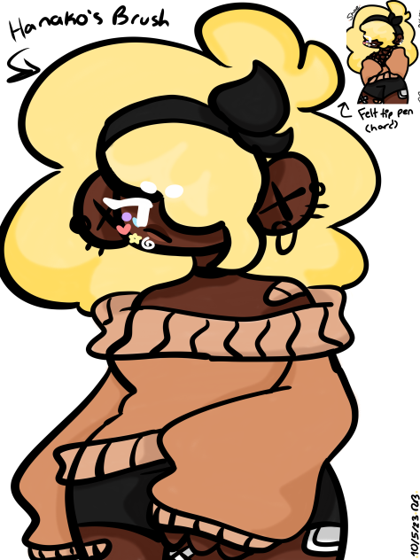 •Trying Quinn's Brush•
