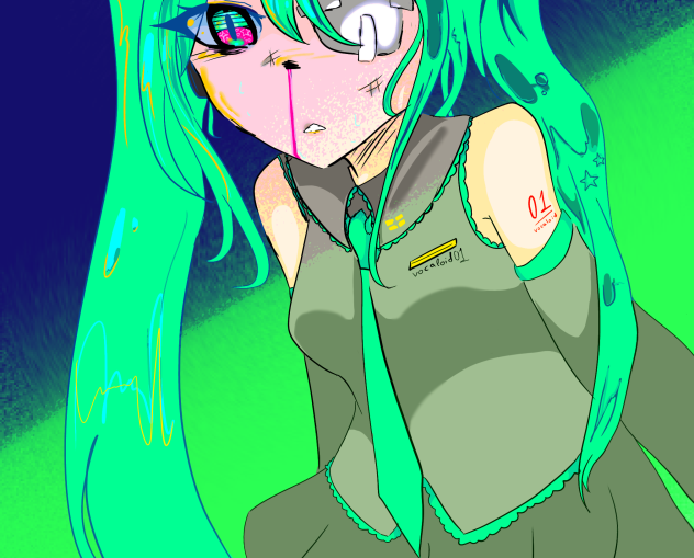 green