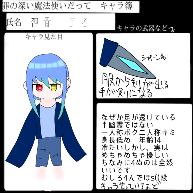 キャラ募☆