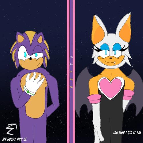 just shipping rouge with my oc lol