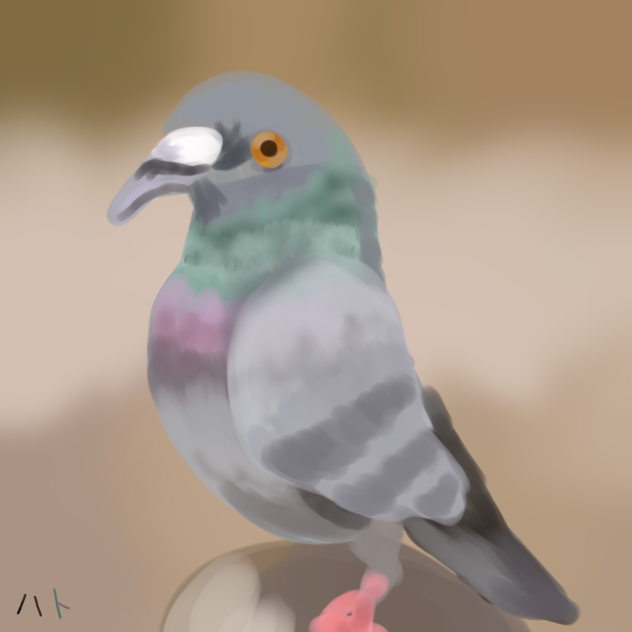 鳩ぽっぽー