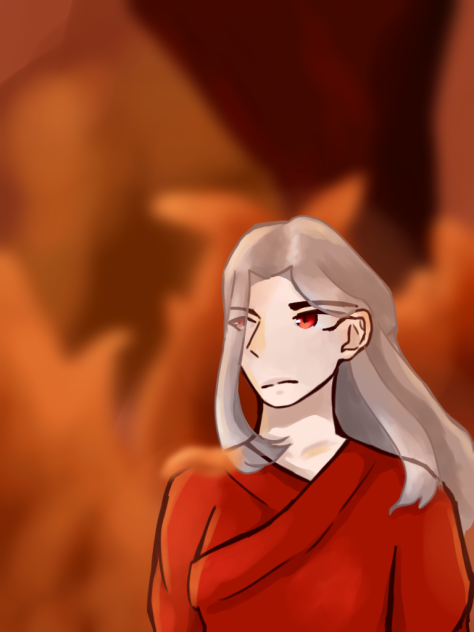 Fire person