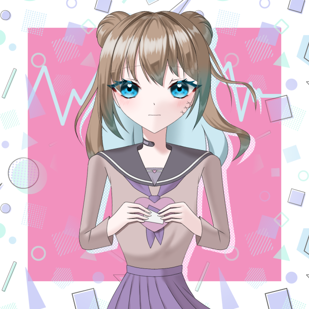 たまちゃんバレンタインイラストリメイク