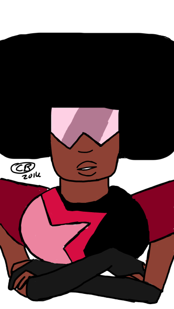 Garnet drawing