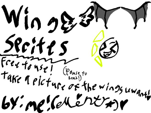 !Free wings for your OC!