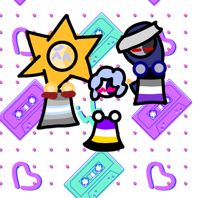 Happy Pride from the Celestial siblings!