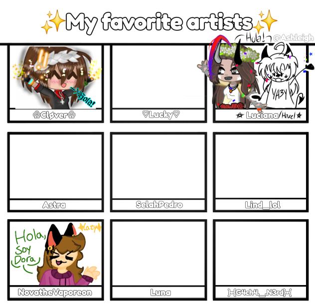 Ashleigh's Fav Artist Collab! ✨✨✨