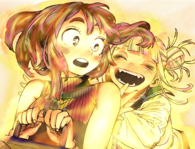 mha #僕のヒーローアカデミア #麗日お茶子 #トガヒミコ #蛙吹梅雨