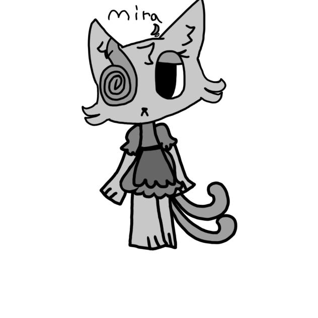 New oc Mira she’s sisters with nina =)