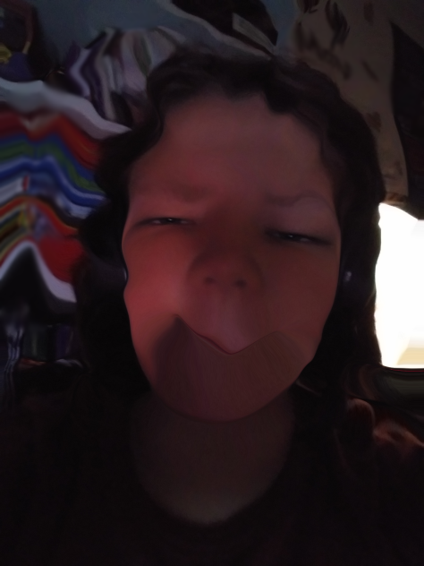 I edited my face 😈